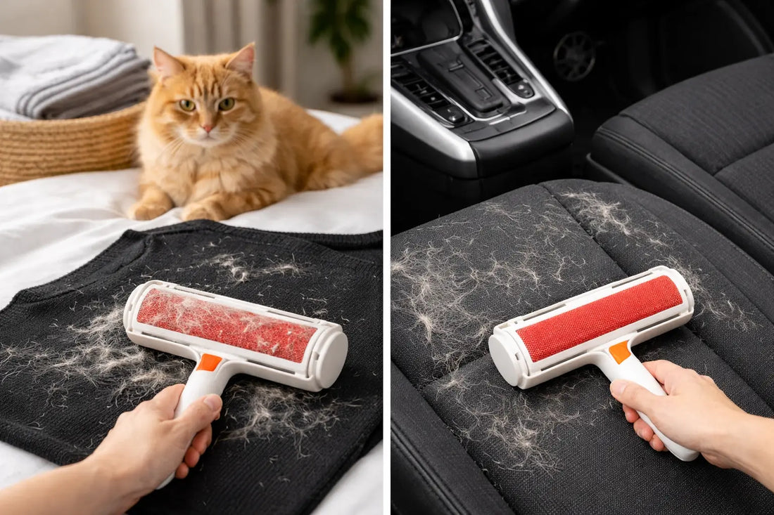 How to Remove Pet Hair from Clothing & Car Interiors (Fast & Damage-Free) FurFree Homes
