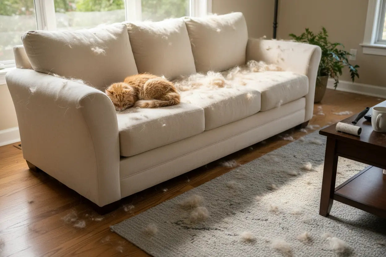 Why Pet Hair Sticks to Everything (And How to Stop It) FurFree Homes