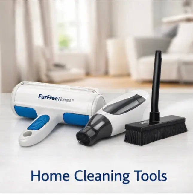 Home-Cleaning-Tools FurFree Homes