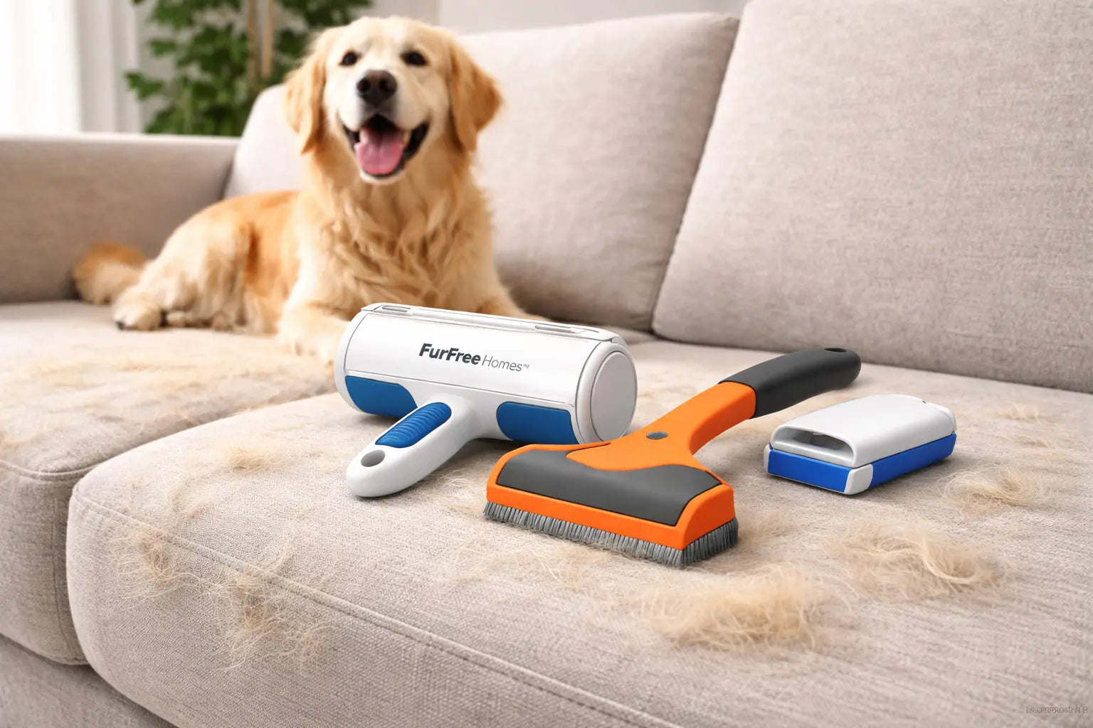 Dog-Hair-Cleaning-Tools FurFree Homes