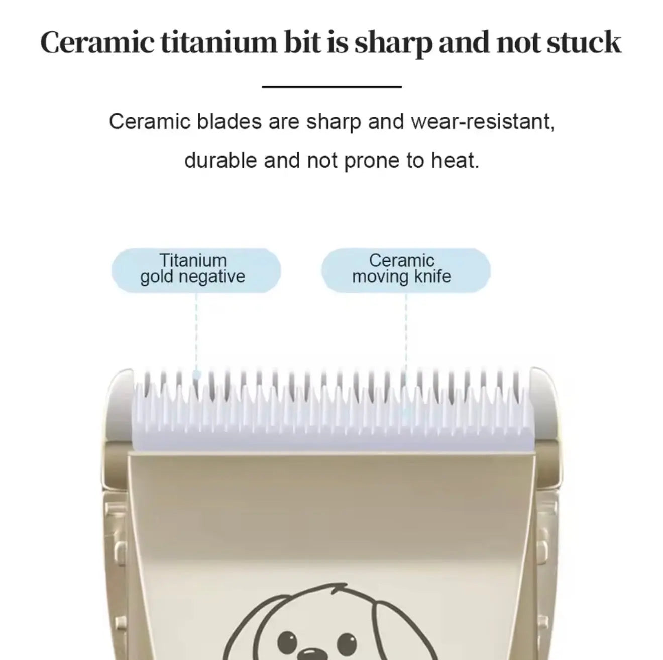 FurFreeHomes™ Professional Pet Clipper Grooming Kit – Rechargeable Low-Noise Hair Trimmer for Dogs & Cats