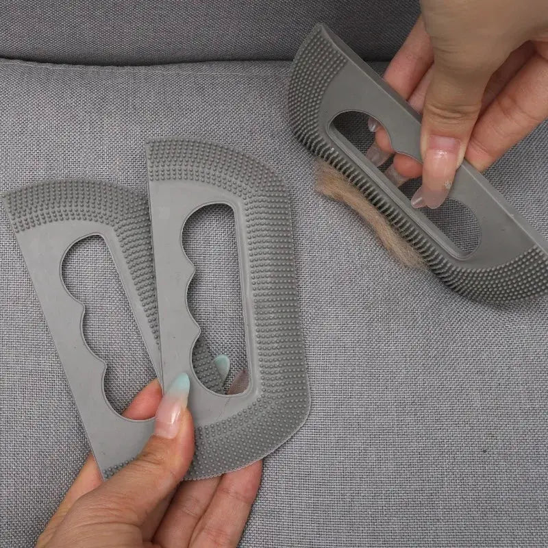 Silicone Pet Hair Remover Brush for Cats & Dogs | Reusable Waterproof Fur & Lint Scraper FurFree Homes
