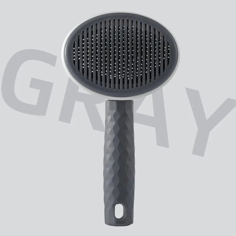 One-Click Hair Removal Pet Needle Comb for Cats & Dogs | Self-Cleaning Grooming Brush FurFree Homes