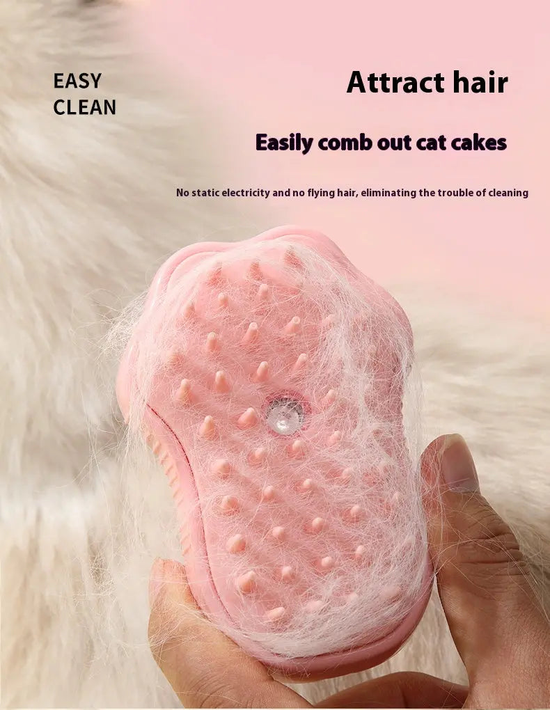 Pet Spray Comb Brush for Cats & Dogs | Massage Grooming Brush with Mist Spray FurFree Homes