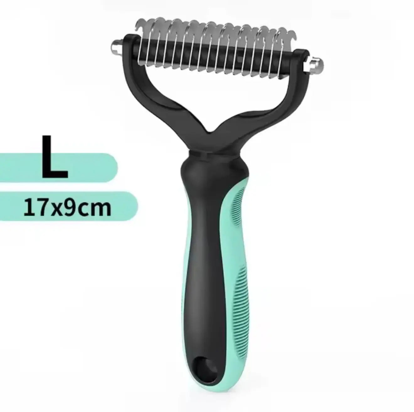 FurFree™ Double-Sided Stainless Steel Pet Hair Unknotting Comb Dropshipman