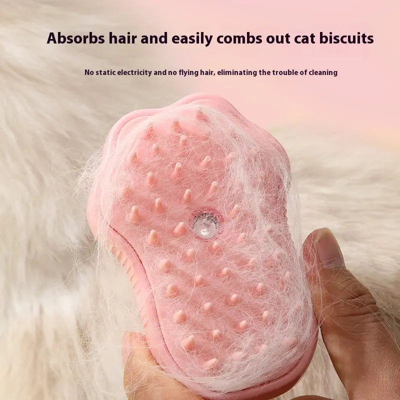 Pet Spray Comb Brush for Cats & Dogs | Massage Grooming Brush with Mist Spray FurFree Homes