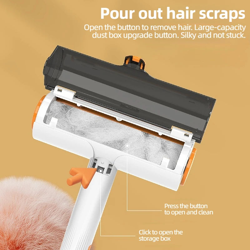 Fur Free Homes™ Reusable Pet Hair Remover Roller for Dogs & Cats – Portable & Washable