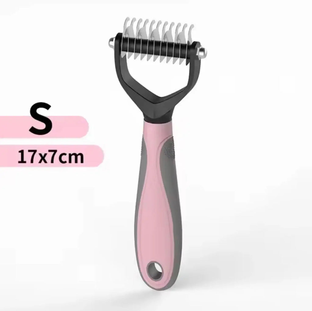 FurFree™ Double-Sided Stainless Steel Pet Hair Unknotting Comb Dropshipman