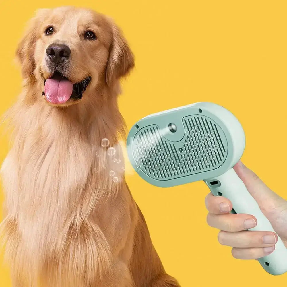 Pet Spray Hair Comb & Grooming Brush for Cats & Dogs | Water Mist Dematting Tool FurFree Homes