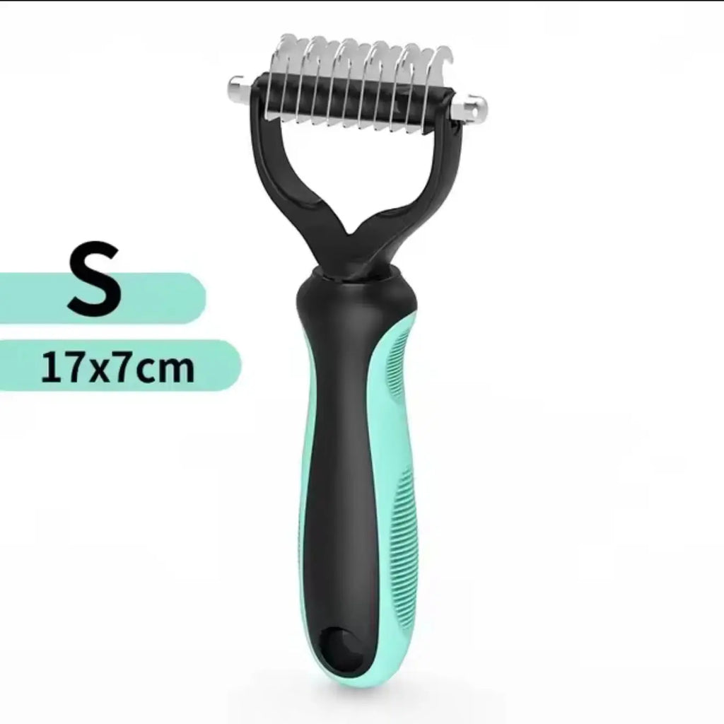 FurFree™ Double-Sided Stainless Steel Pet Hair Unknotting Comb Dropshipman