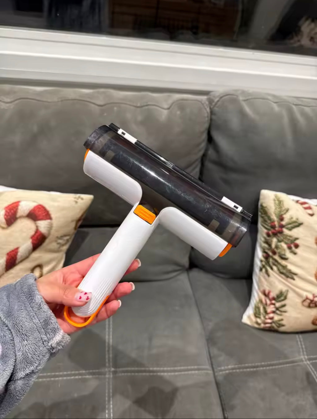 Fur Free Homes™ Reusable Pet Hair Remover Roller for Dogs & Cats – Portable & Washable