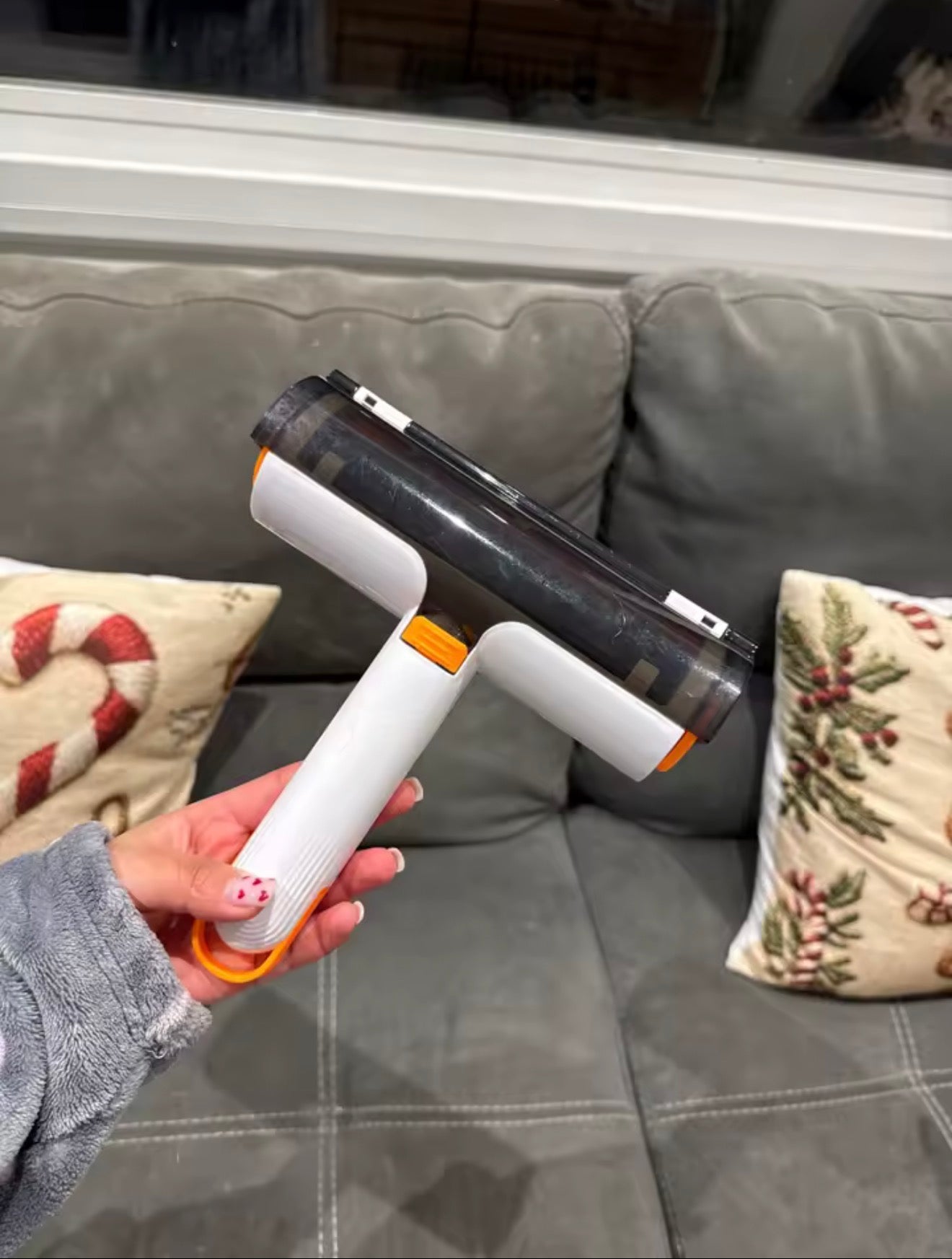 Fur Free Homes™ Reusable Pet Hair Remover Roller for Dogs & Cats – Portable & Washable