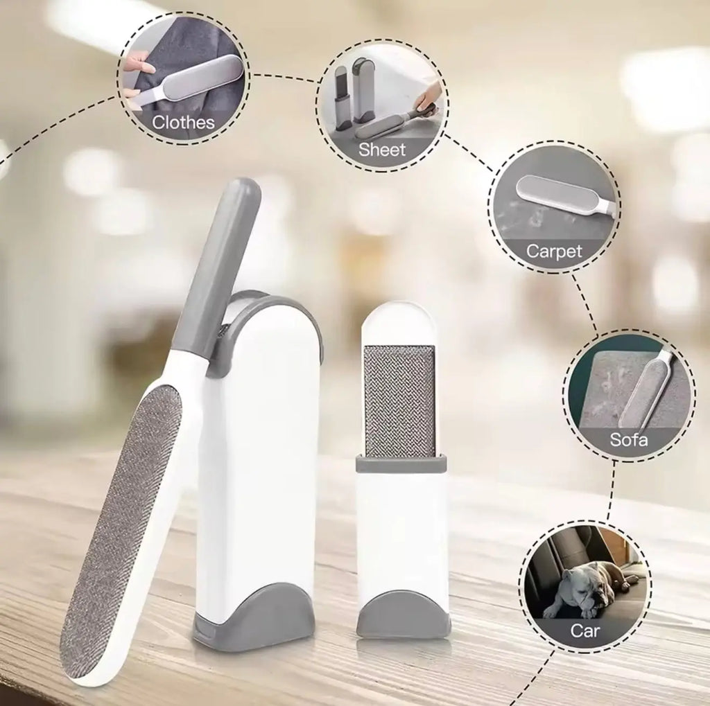 Fur Free Homes™ Double-Sided Pet Hair Remover Wand FurFree Homes