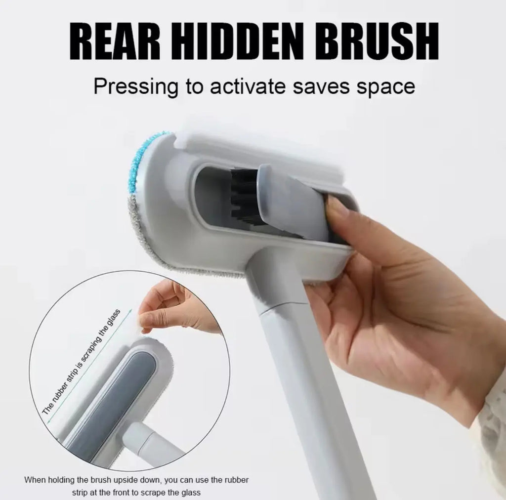 3-in-1 (2 Pack)Pet Hair Remover Brush – Long Handle Fur Cleaning Tool | FurFree Homes™ FurFree Homes