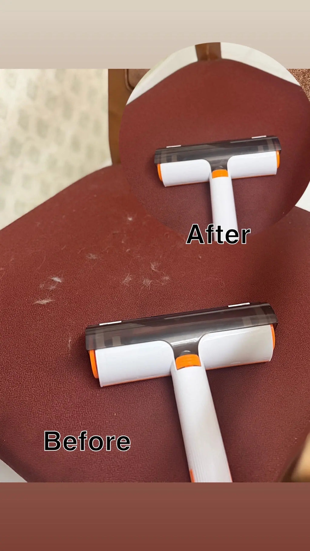 Fur Free Homes™ Reusable Pet Hair Remover Roller for Dogs & Cats – Couch, Bed & Carpet FurFree Home