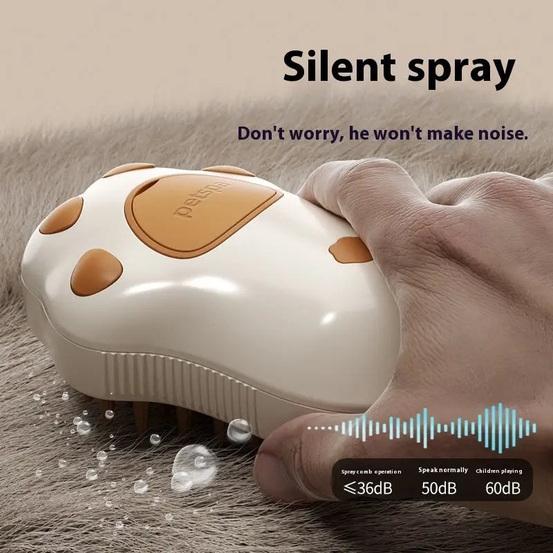 Pet Spray Comb Brush for Cats & Dogs | Massage Grooming Brush with Mist Spray FurFree Homes