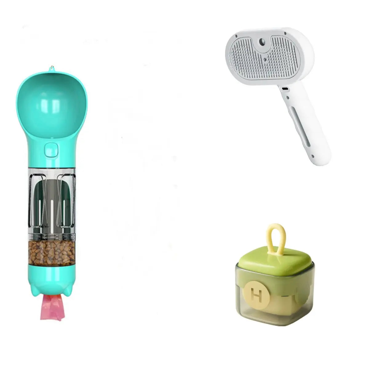 Pet Spray Hair Comb & Grooming Brush for Cats & Dogs | Water Mist Dematting Tool FurFree Homes